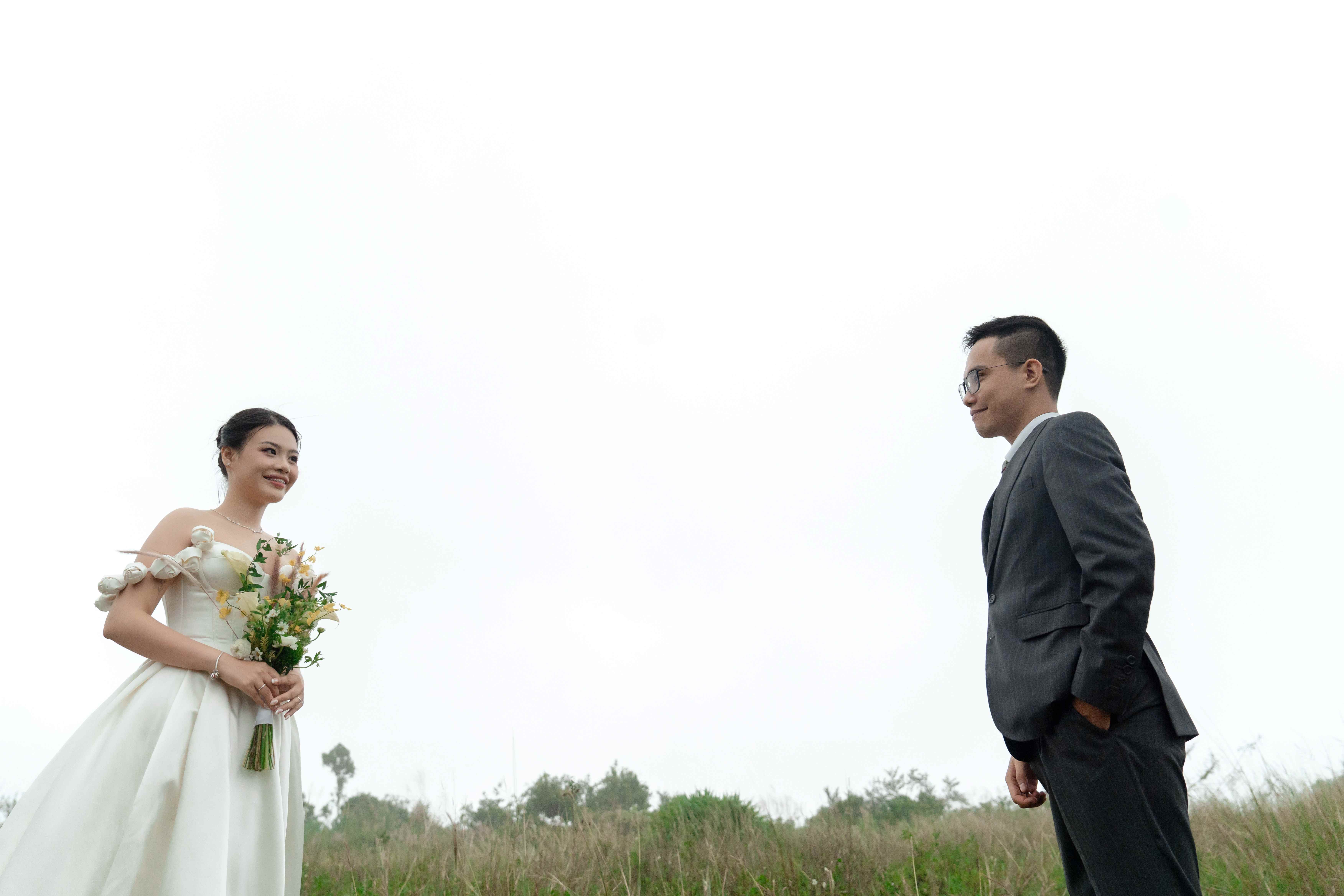 Trung and Hằng celebration